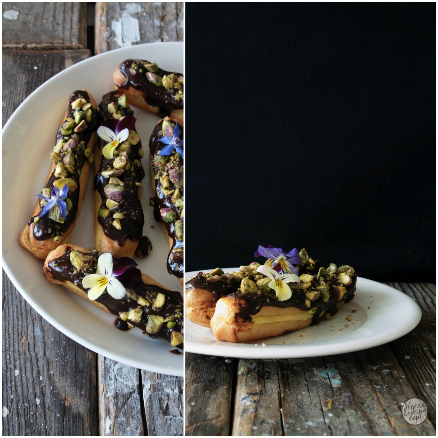 Pretty Éclairs / Homecooking dept.